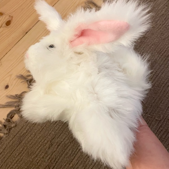 Little White Bunny Hand Puppet NWOT - Picture 6 of 14
